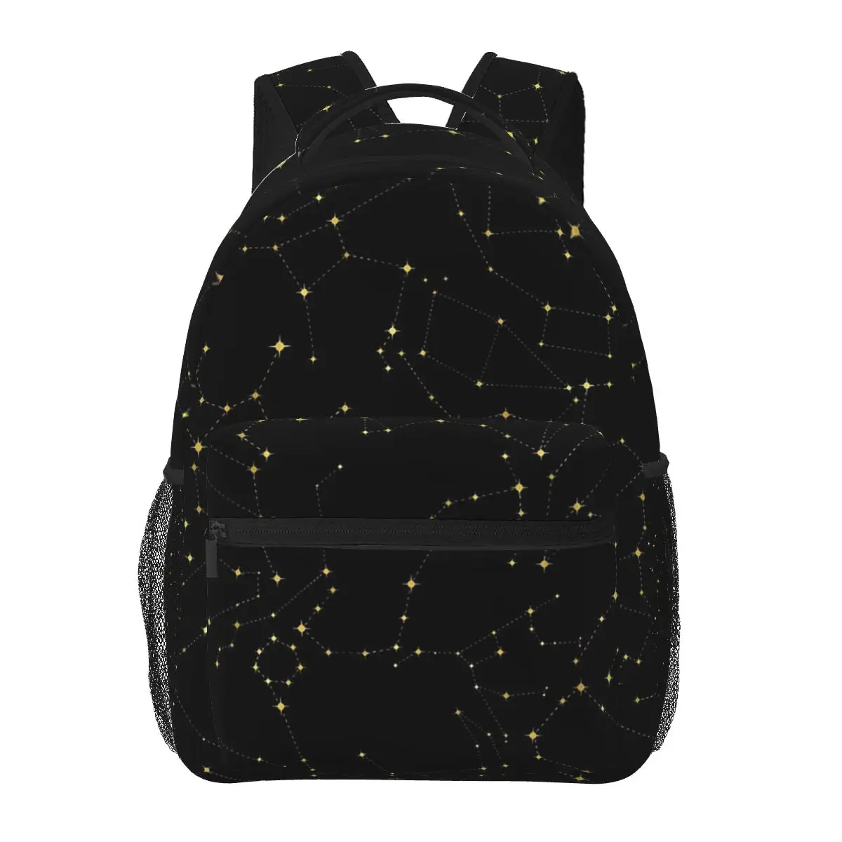 Night Sky Celestial Stars Zodiac Constellations Backpacks Boys Girls Bookbag Children School Bags Travel Rucksack Shoulder Bag