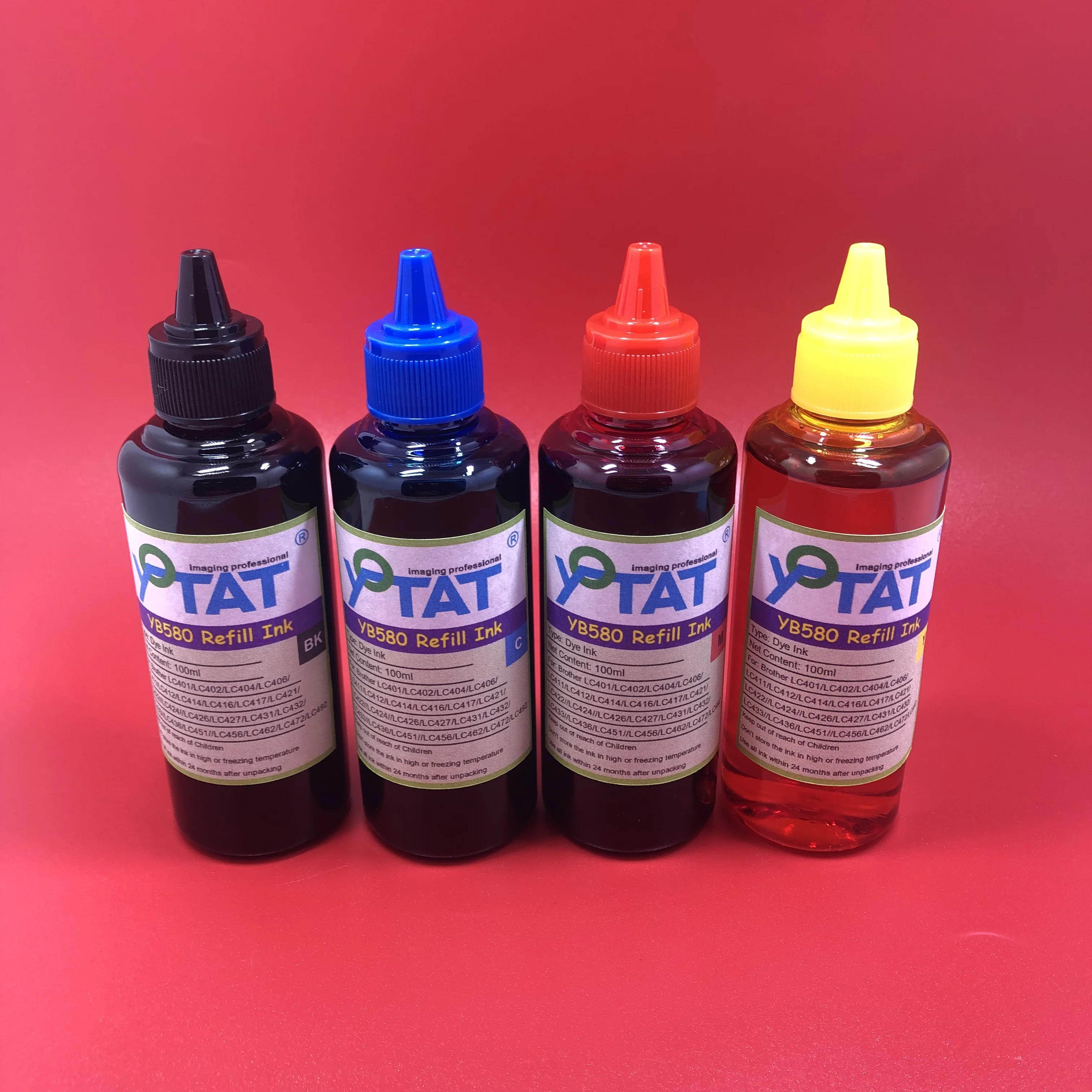 

YOTAT Dye Ink for Brother LC401 LC402 LC404 LC406 MFC-J1010DW J1012DW J1170DW J5340DW J6540DW J6740DW J6940DW J1205W J1215W