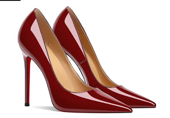 Wine red 10cm