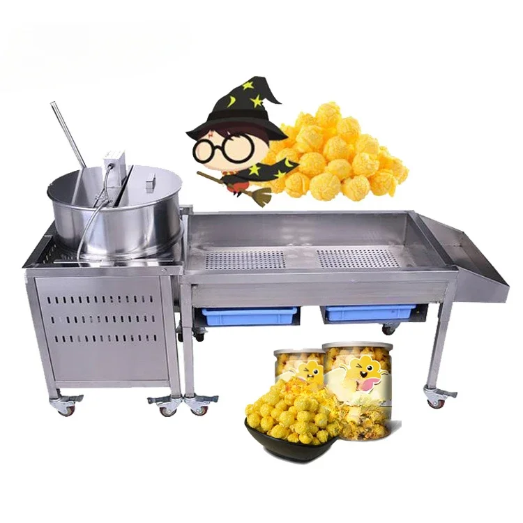 Commercial hot air popcorn popper