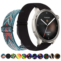 Elastic Nylon Wristband For Amazfit Balance 2 Strap Adjustable Bracelet For Xiaomi Huami Amazfit Balance Smart Watch Band Correa