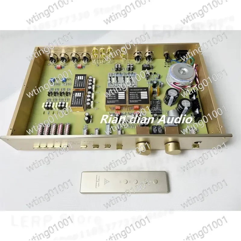 for FM255 MK2 Preamplifier Upgrade Pure Copper Shield Single Ended Balanced Output Zero Noise High Fidelity Audio Component