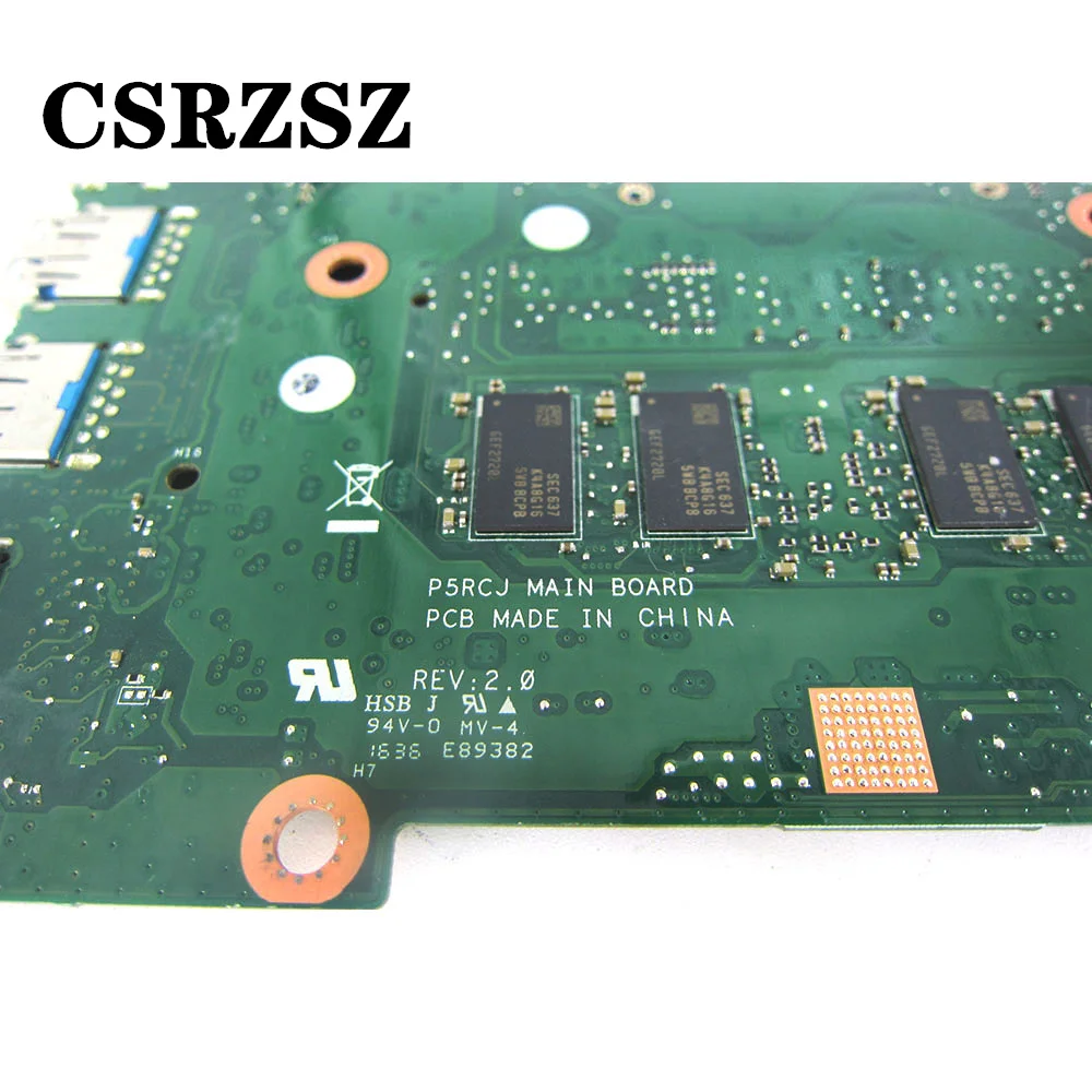 Imagem -03 - Laptop Motherboard para Acer Aspire Csrzsz Nbgkh11002 P5rcj Fit para R5571 R5-571g I77500u Cpu Testado Trabalhando