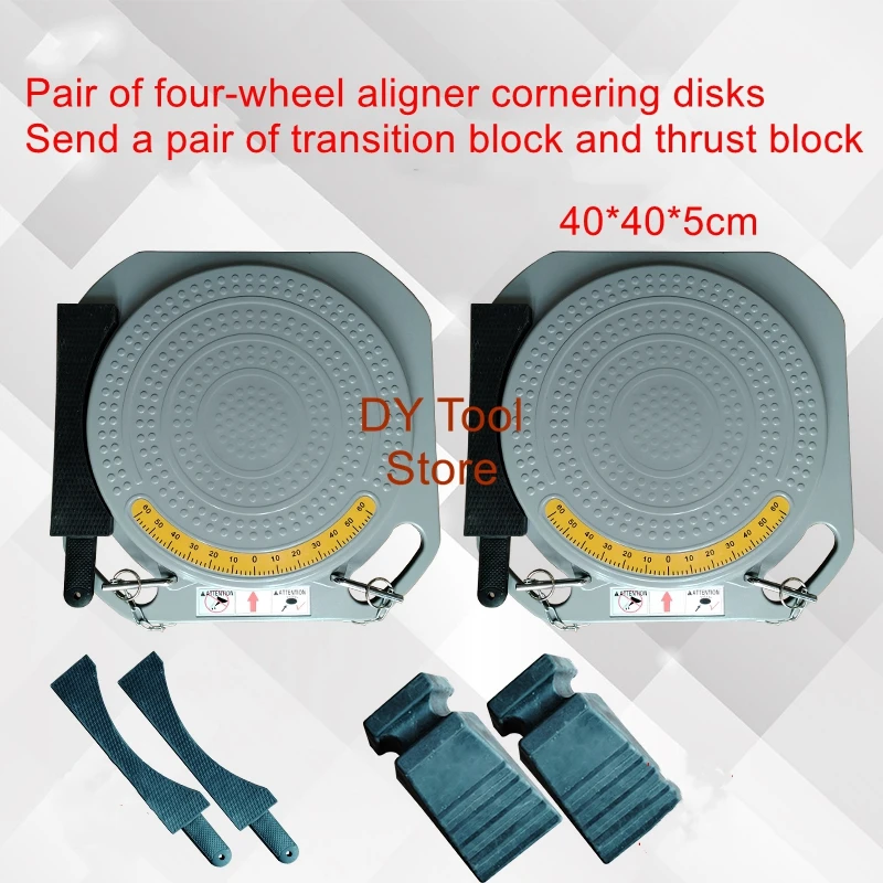 Four wheel alignment Angle plate large shear lift tool turntable