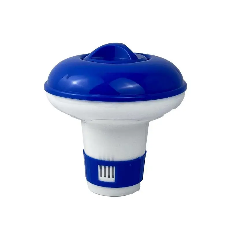 Floating 5 Inch Adjustable Air Vent Chlorine Dispenser Leakproof Pool Spa Hot Tub Accessory For Indoor Outdoor Water Treatment U