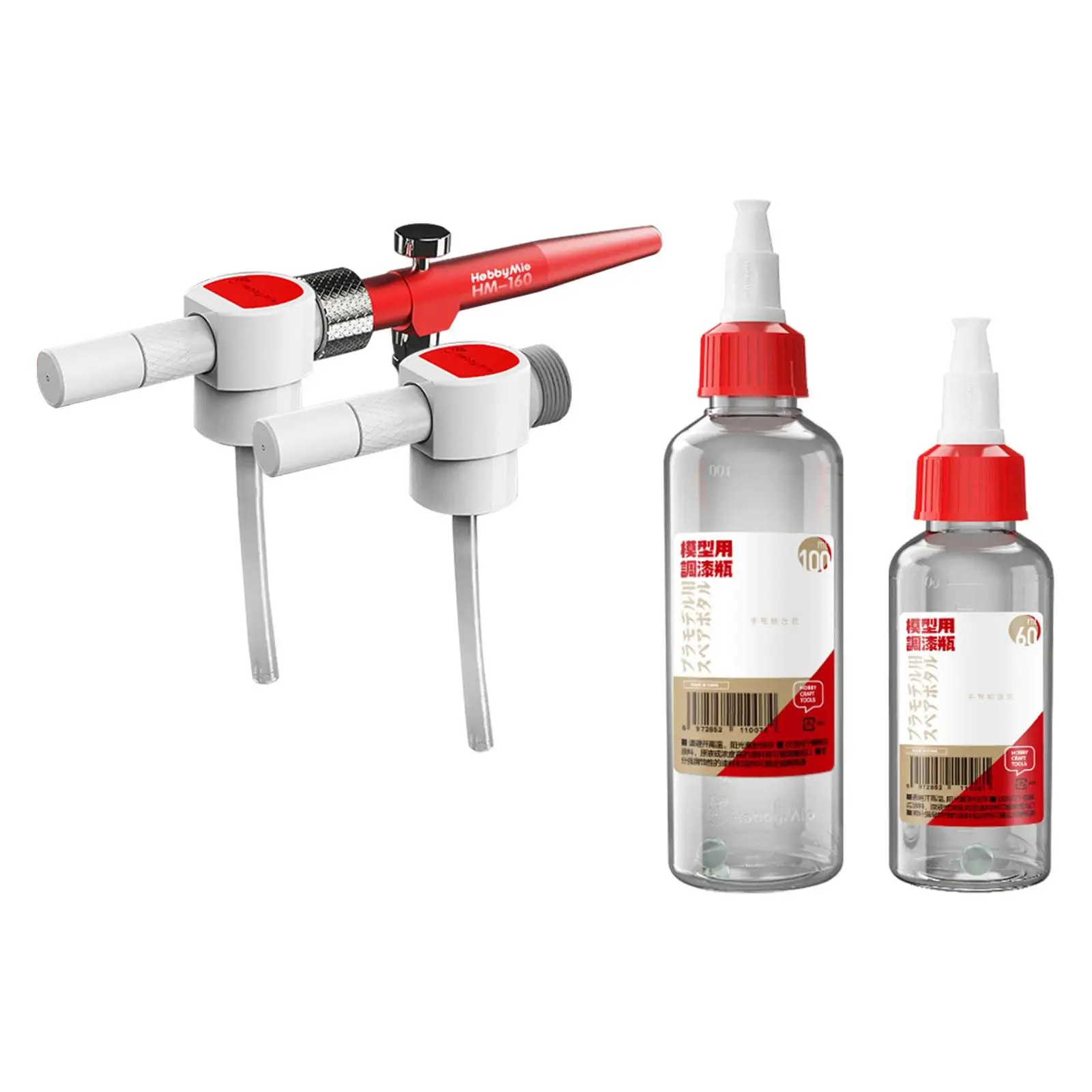 No Clean Airbrushs Kit Airbrushs Sprayer Accessories ,Paint Sprayer, Ergonomic for DIY Crafts