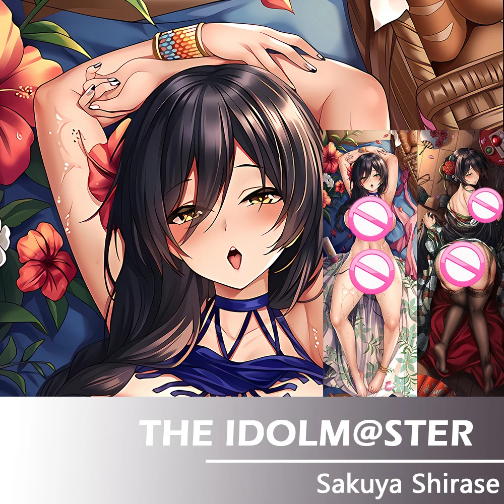 

The Idol Master Shiny Colors Sakuya Shirase Pillow Cover Full Body Pillowcase Dakimakura Cartoon Cute