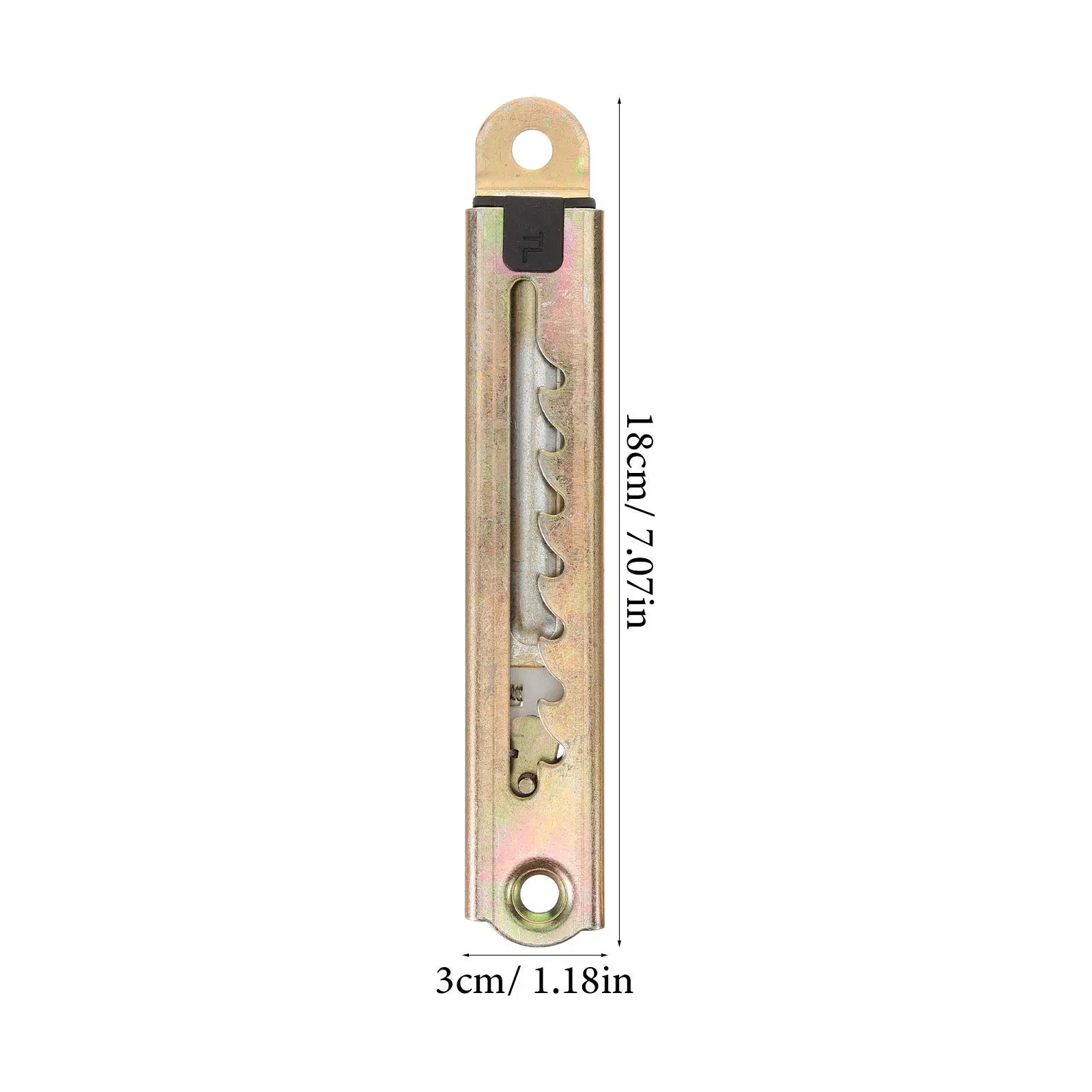 1Pair Adjustable Angle Desk Brackets 7-Level Height Retractable Students Desk Supports Heavy Duty Metal Brackets for Study