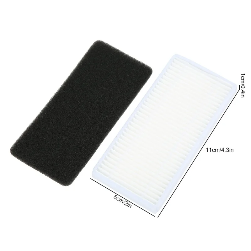 5pcs Filter Replacement Parts Fit For Deebot N79 N79S Robotic Vacuum Cleaner Accessories