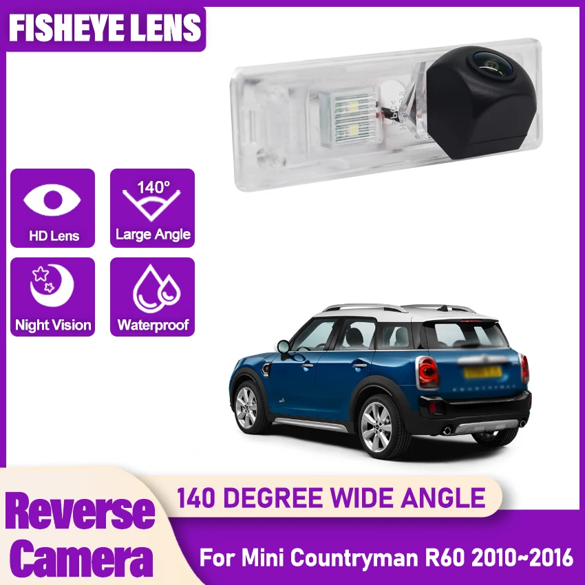 Rear Camera For Mini Countryman R60 2010 2011 2012 2013 2014 2015 2016 Night vision Backup Reversing Camera License plate Camera