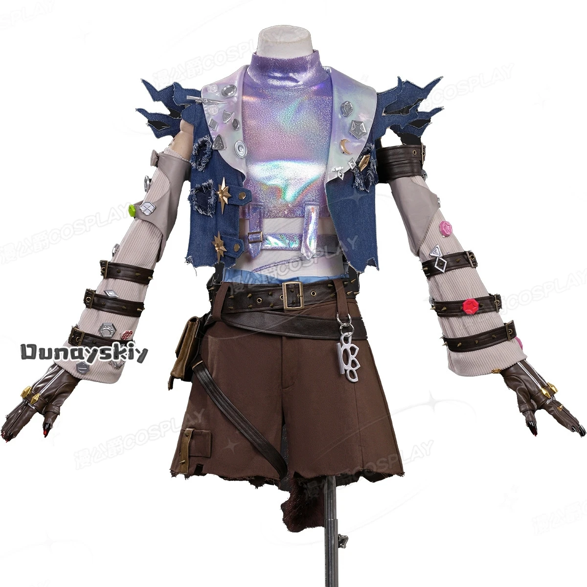 Identity V Lanternist Cosplay Costume Feast on This Shore Amanda Gaddis Outfit Props Set Set Halloween Disguise Adult Man Women view 6