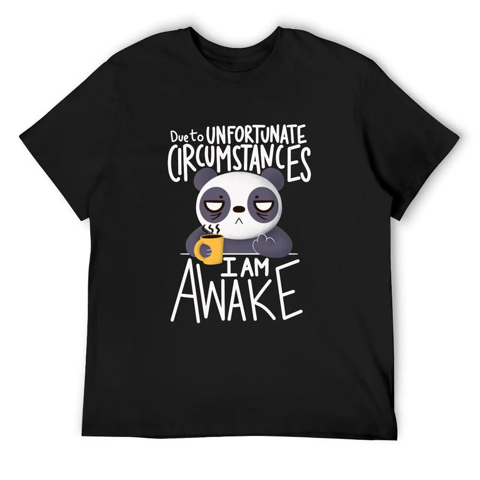 

Morning Panda T-Shirt customs design your own vintage clothes outfits for men