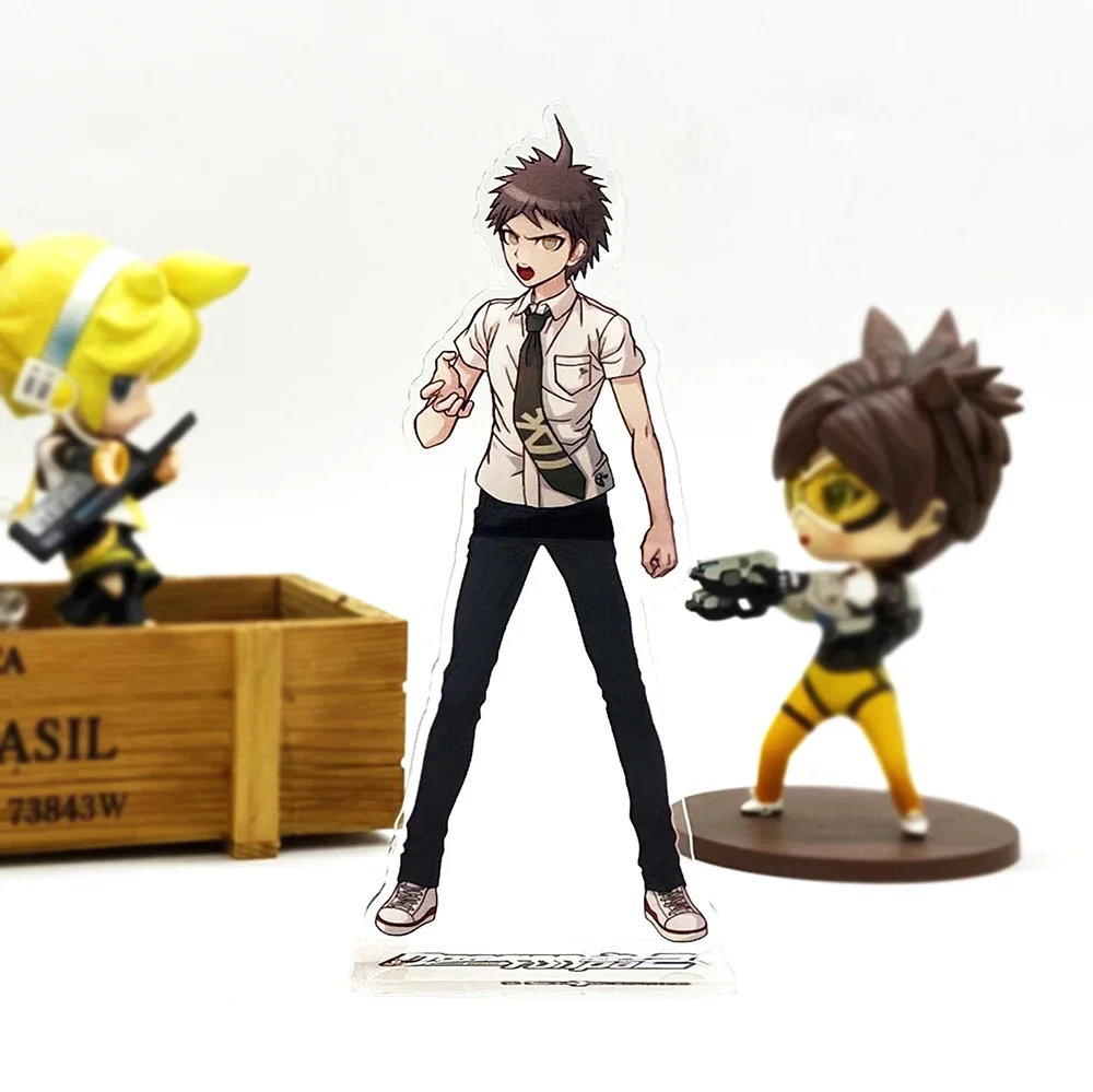 Danganronpa 2 Hinata Hajime Komaeda Nagito acrylic standee figurines desk decoration cake topper