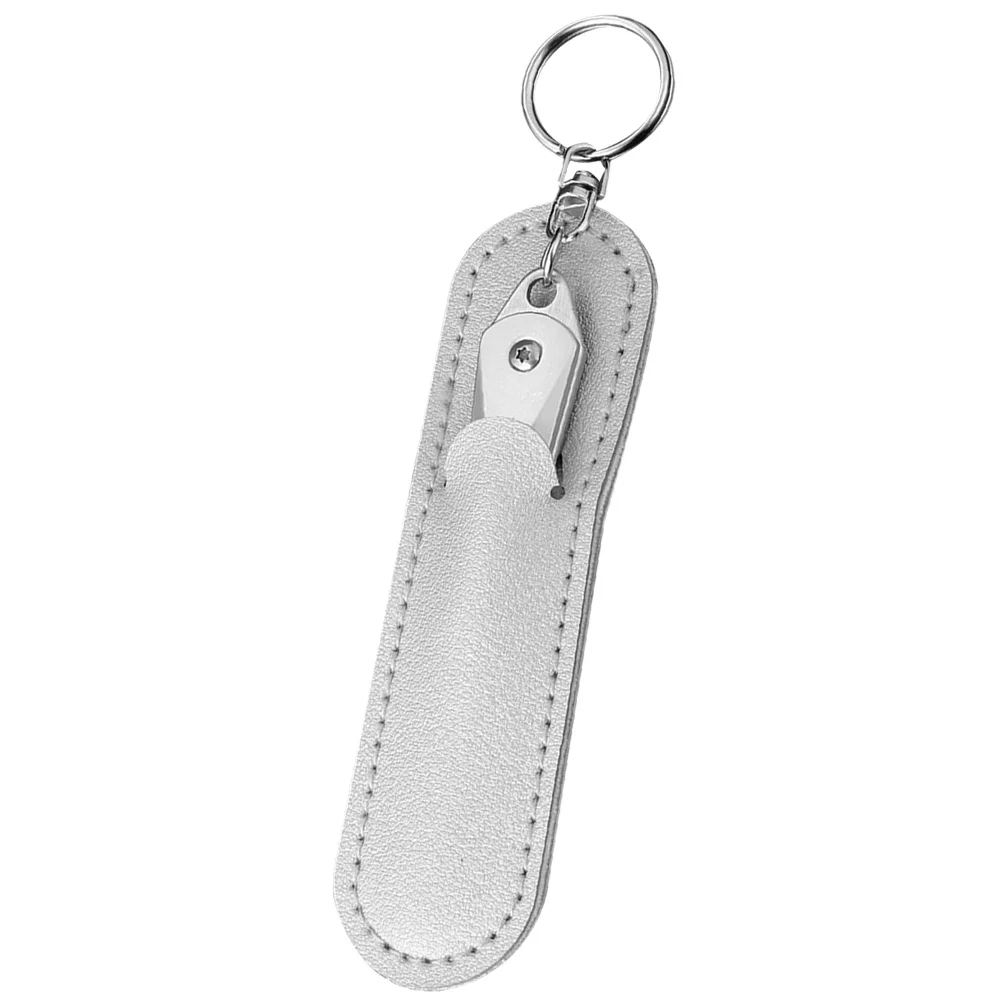 스테인리스 스틸 네일 파일 양면 금속 네일 트리머 보호 케이스 휴대용 매니큐어 페디큐어 살롱 도구