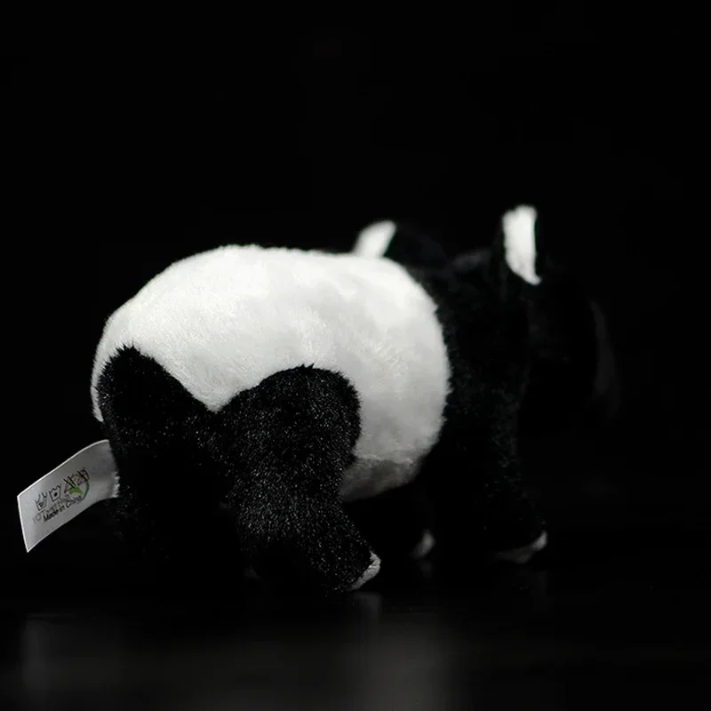 Nieuwe Leuke Aziatische Aziatische Tapir Gevulde Knuffel Maleise Indiase Tapir Pop Zwarte Dieren Simulatie Real Life Soft Kids Kind Gift