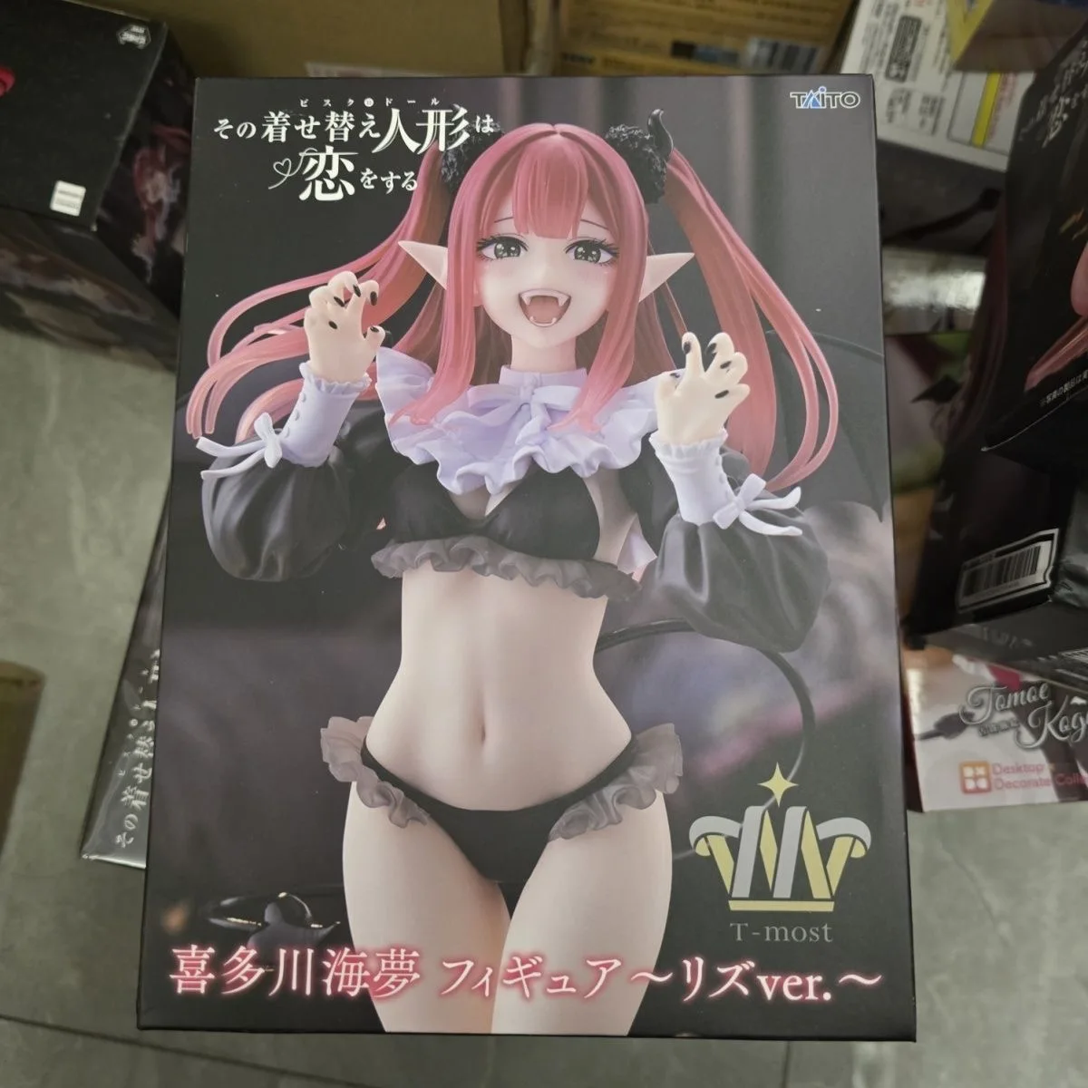 

100% оригинальные аниме-фигурки TAITO, оригинальная фигурка My Dress-Up Darling Kitagawa Marin, игрушки-модели, коллекционные подарки для мальчиков и девочек