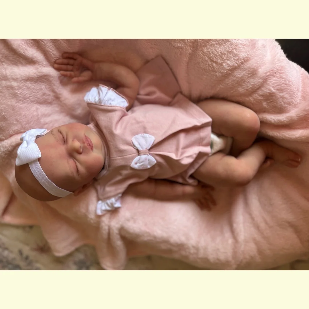 18 Polegada lavável laura sólido silicone bebe reborn menina boneca com pintado careca suavidade toque realista reborn bebê boneca