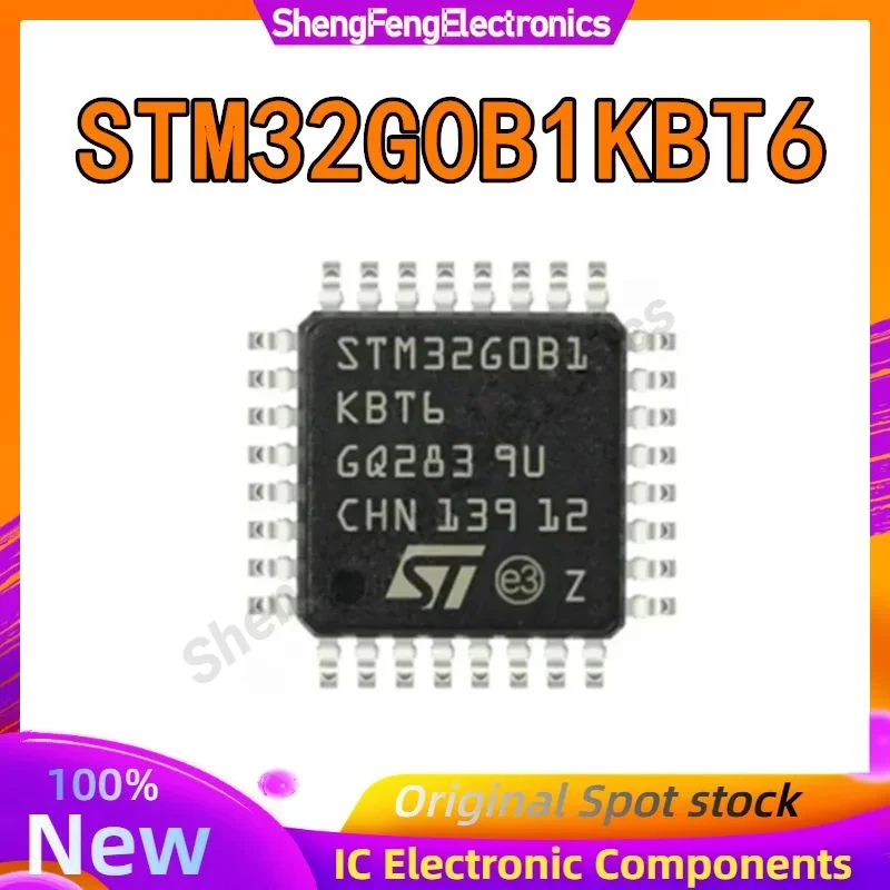 마이크로 컨트롤러 플래시 메모리 칩, STM32G0B1KBT6, LQFP32, 32 비트, 오리지널 재고, 신제품