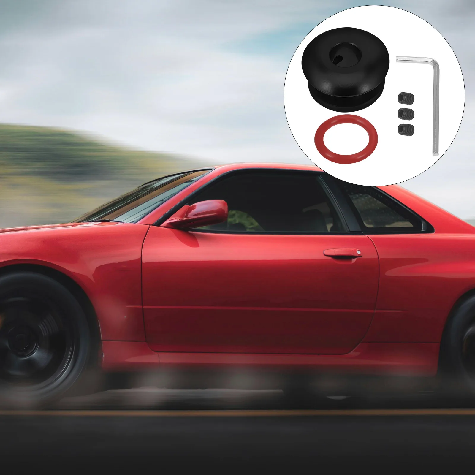 

Universal Shift Knob Adapter Car Gear Shifter Limiter Boot Retainer Stable Aluminum Durable Fits All Manual Shifters Enhanced