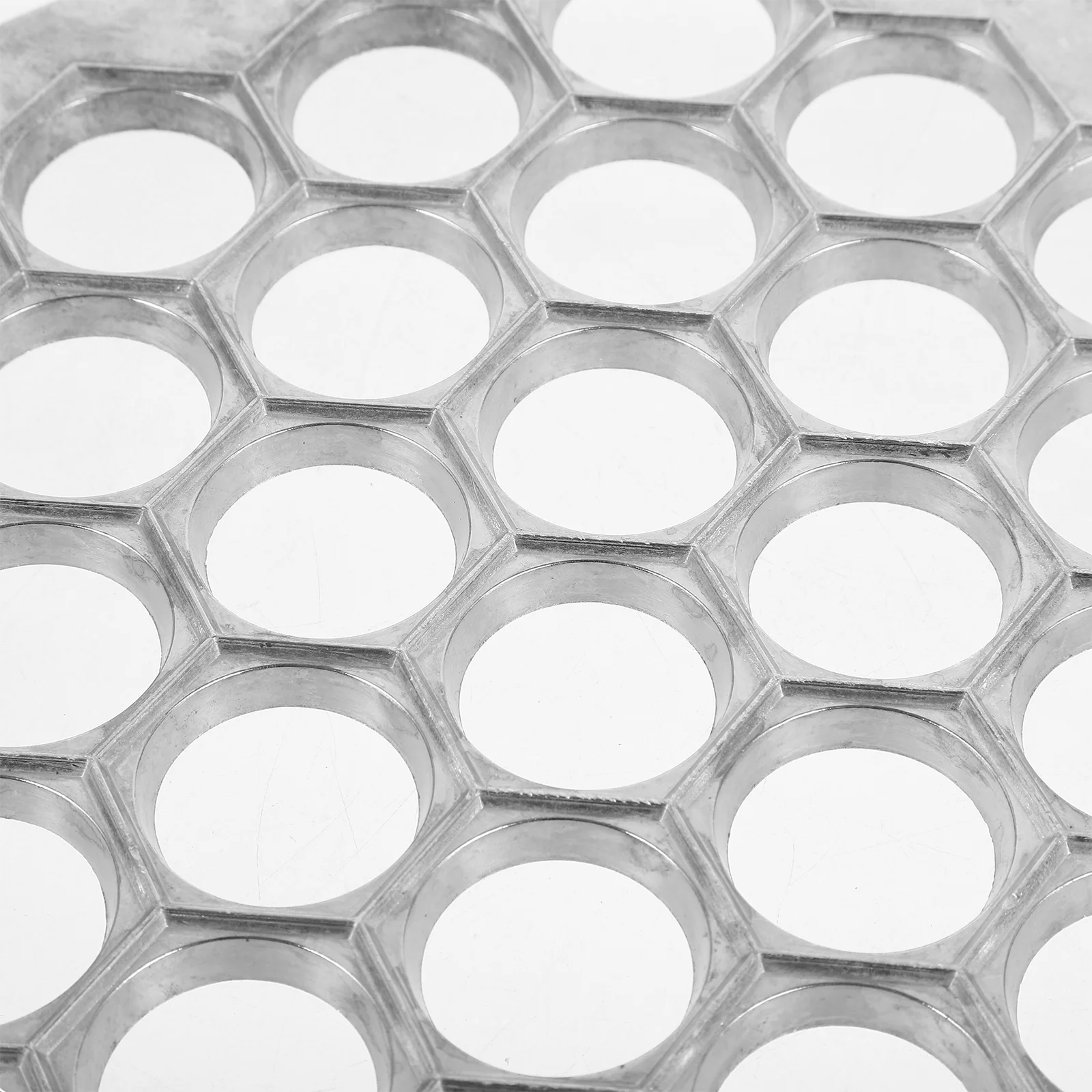 Legering Dumpling Maker Ravioli Making Mold Mold Kitchen Tool voor Home Restaurant (Zilver) dumplings Making Mold