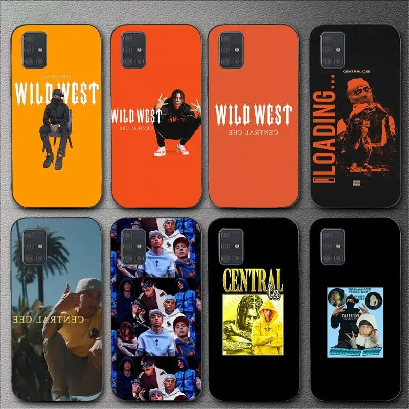 Uk Rapper Central cee Phone Case For Samsung Galaxy S20 S21 S22 S23 Note 20Plus Ultra Shell