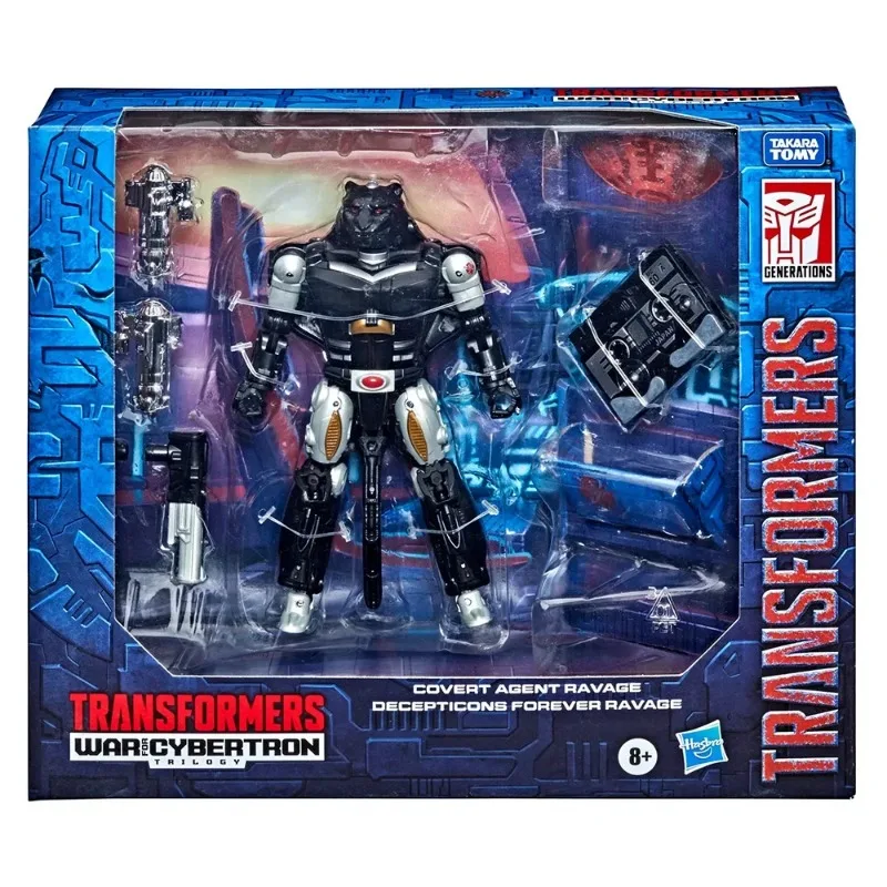 Auf Lager Transformers Generations War for Cybertron Deluxe Covert Agent Ravage und Micromaster Decepticons Forever Ravage