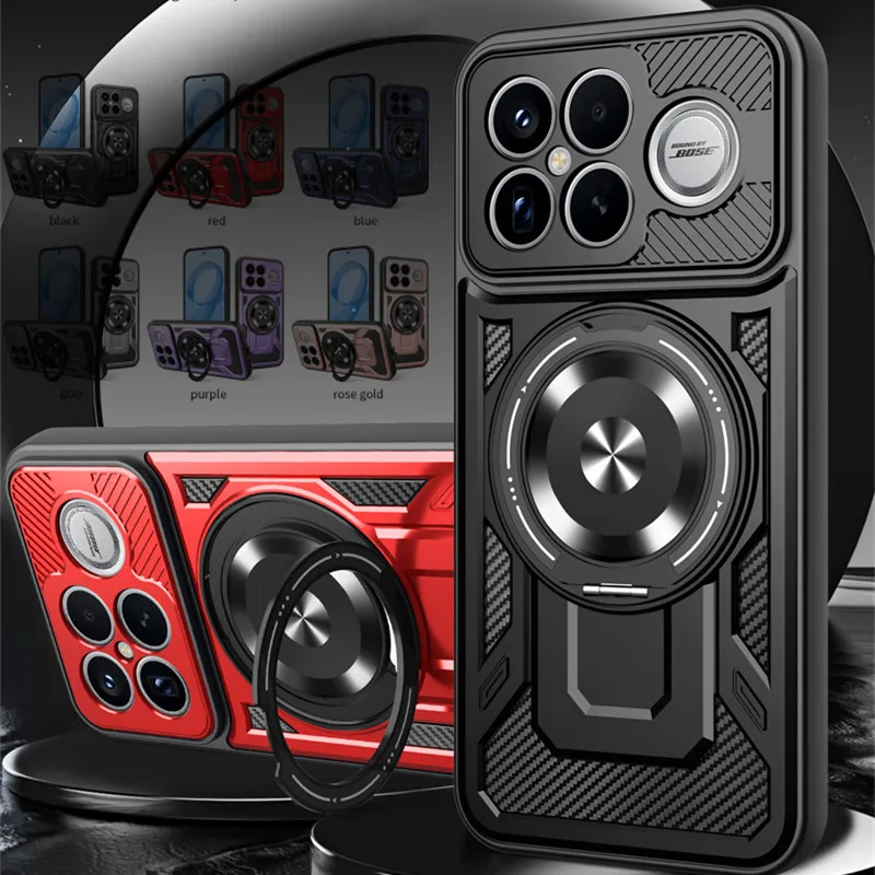 Heavy Duty Rüstung Fall Für Xiaomi Poco F8 Ultra F8 Pro Schutzhülle Ring Ständer Halter Shell Fundas Coque