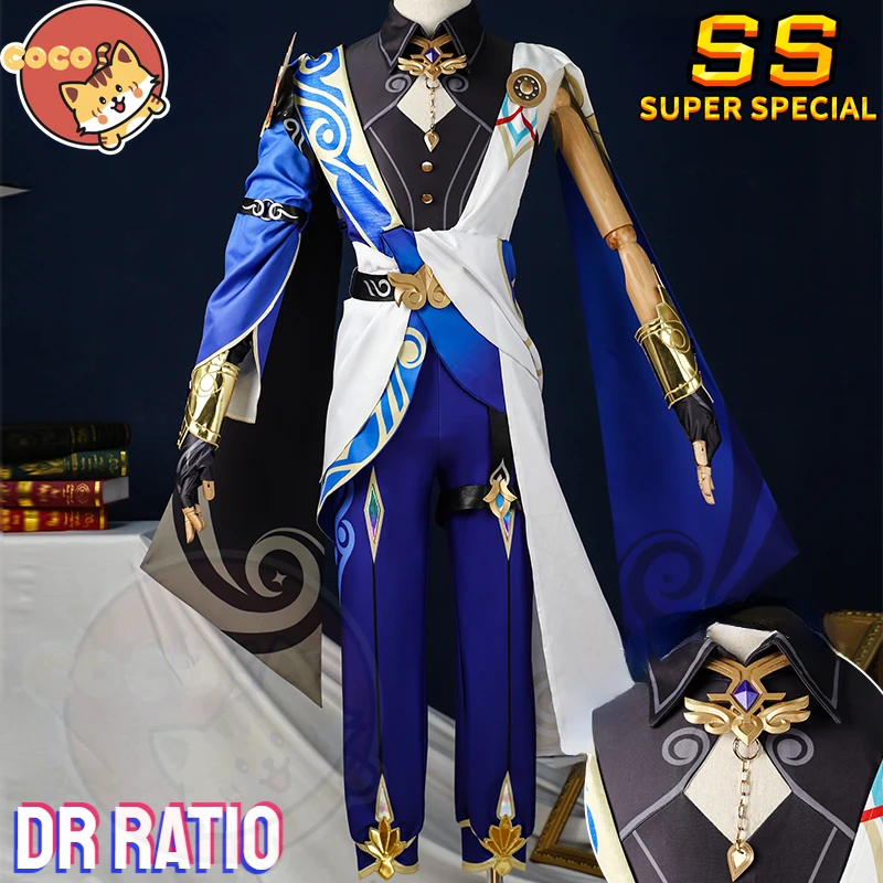 

Star Rail Dr Ratio Cosplay Costume Game Honkai Star Rail Veritas Ratio Intelligentsia Guild Costume Dr. Ratio Cosplay CoCos-SS