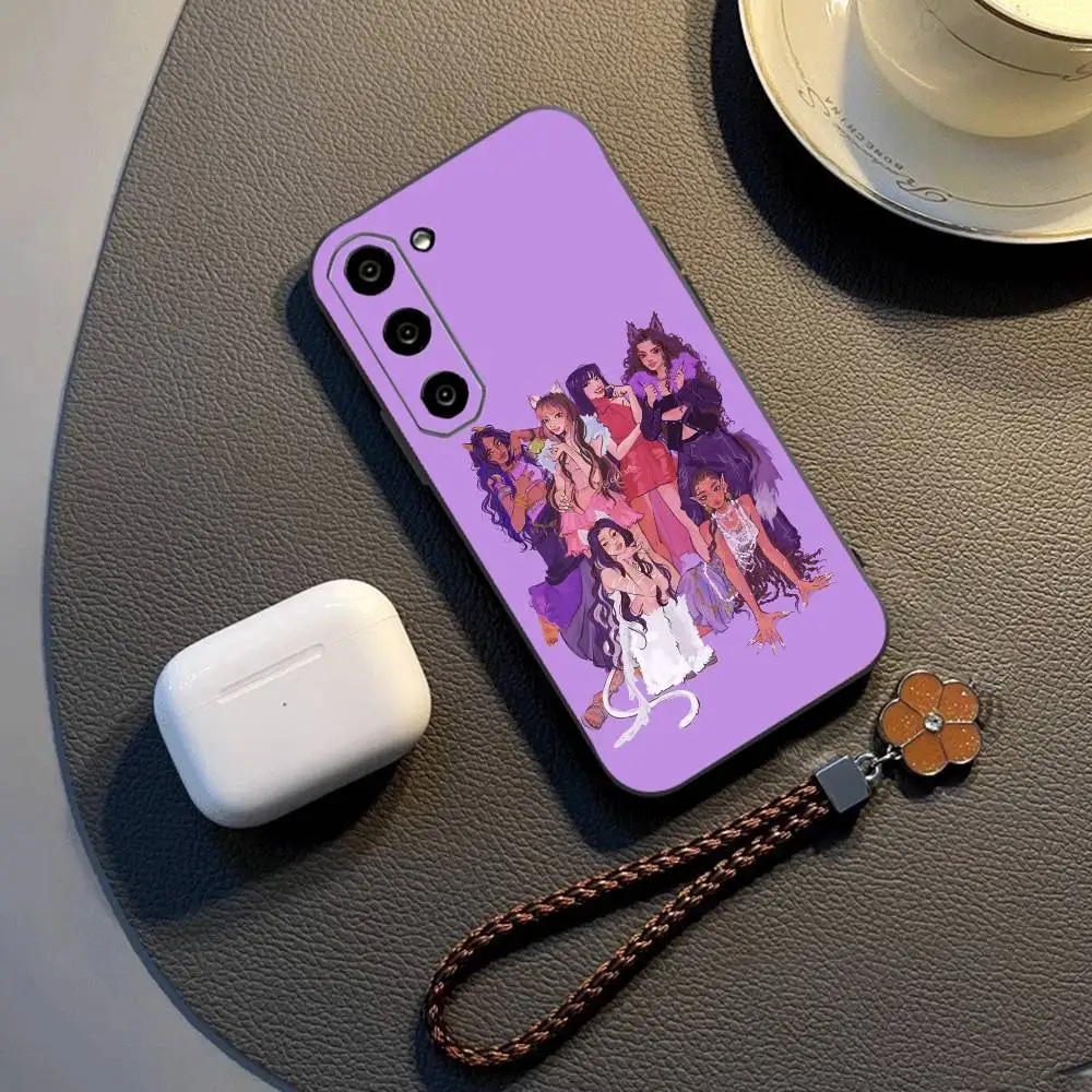 

K-KATSEYES Music Group Phone Case For Samsung Galaxy A73,A72,A71,A70,A53,A52,A51,Others Soft Black Cover