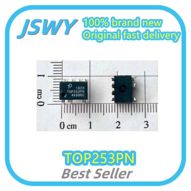 

(10/100pcs) TOP253PN TOP253 DIP-7 Power Management Chip Original Genuine Electronics Brand New