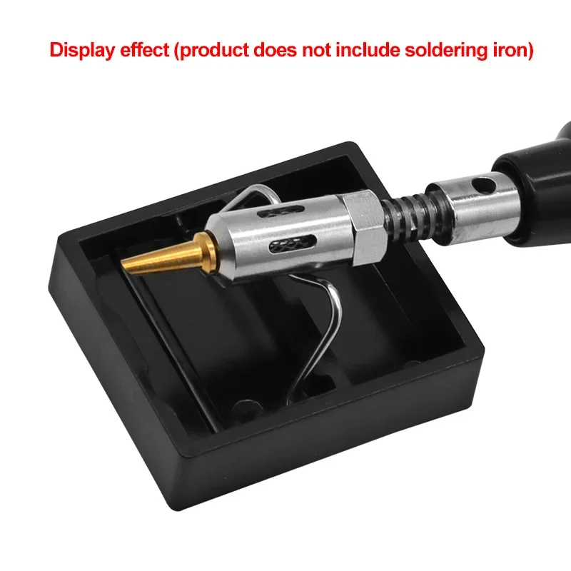 Soldering Iron Placement Fixed Tools, Soldering Iron Stand Can Be Folded, Mini Portable G Type Small Square Bakelite Iron Stand