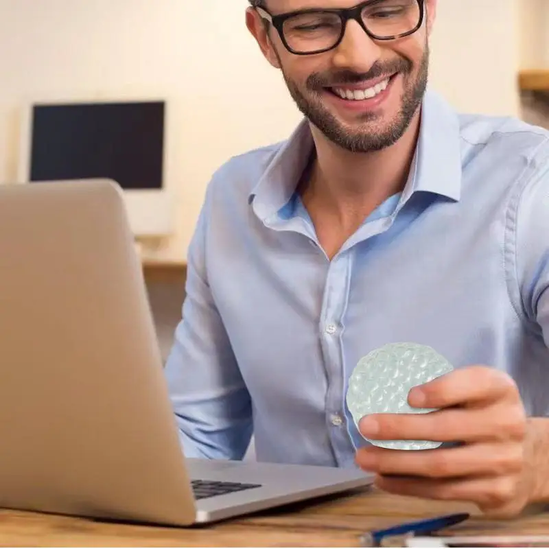 لعبة الضغط على كرة الضغط للأطفال لتخفيف التوتر، لعبة كرة الضغط الممتعة المحمولة المهدئة، لعبة ناعمة للسفر، إدارة الغضب للأطفال