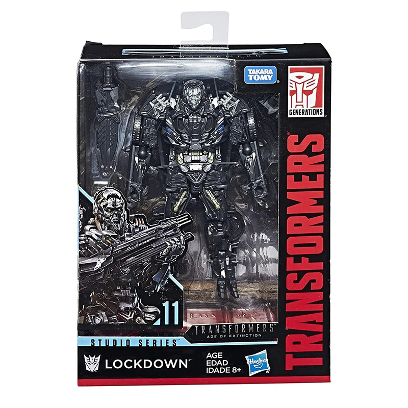 Hasbro Transformers Studio Series SS11 Lockdown 12Cm Deluxe Class Original Action Figure Model Toy Birthday Gift Collection