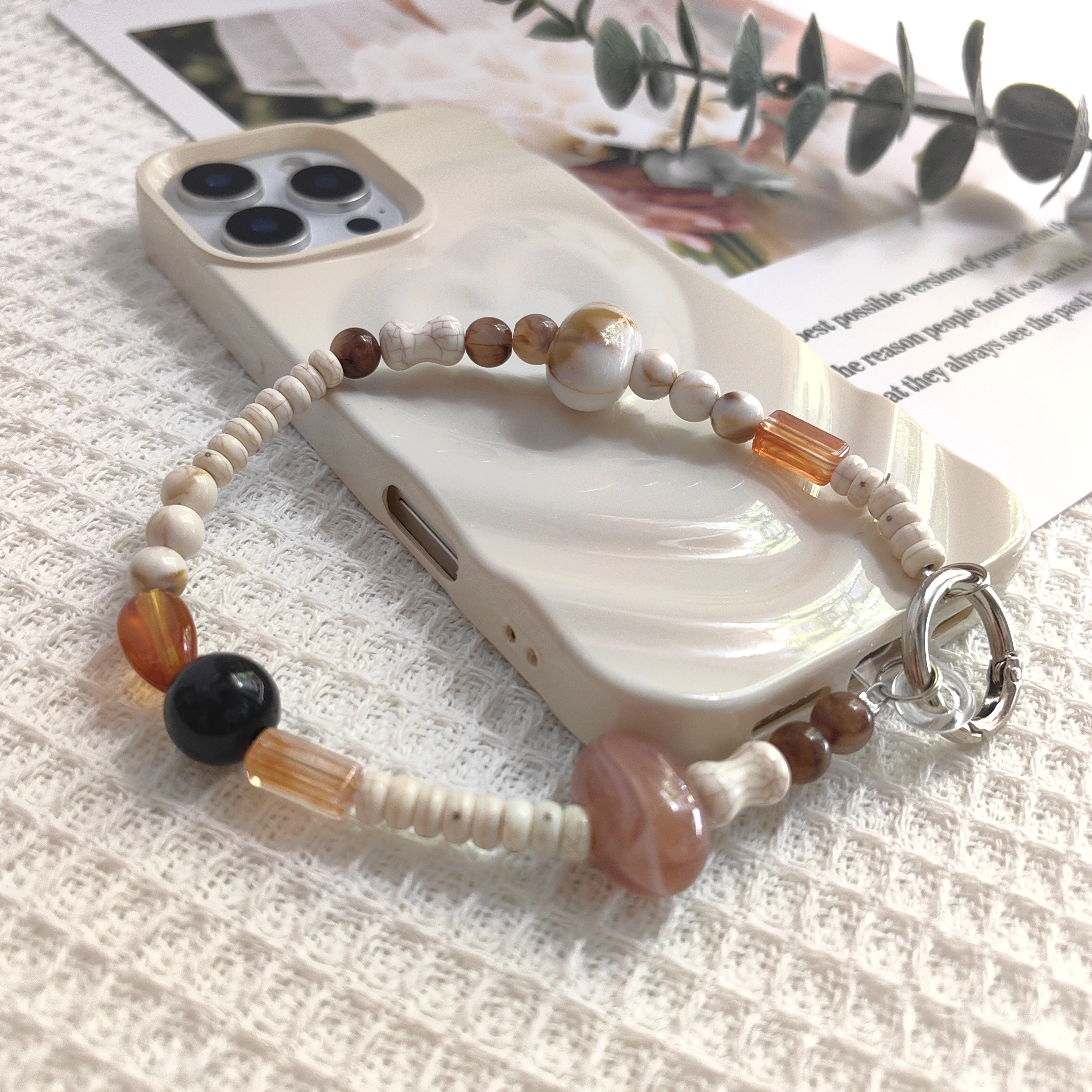 

Новые модные и модные красочные подвески для мобильных телефонов, ремешки, цепочки из бисера, брелки, подарки для девочек и пар