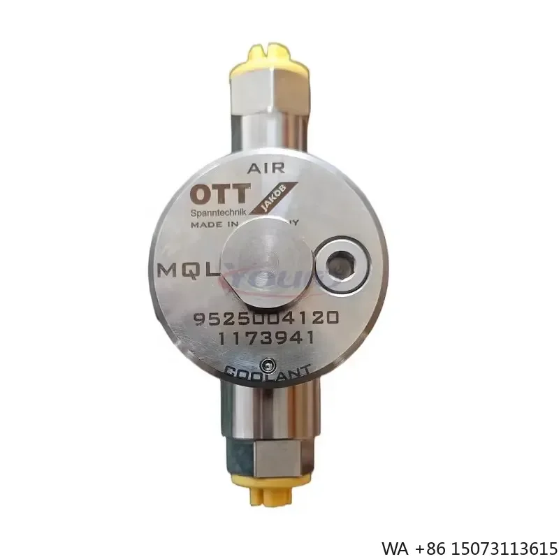 New Original OTT JAKOB Rotary Union 95.250.041.2.0 for CNC Clamping and Coolant Air Transfer Systems