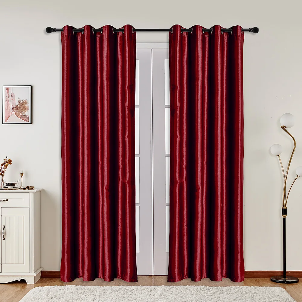 NAPEARL Blackout Curtain Golden Blackcloth Ground Decor for Party Birthday Home Decor 1PC