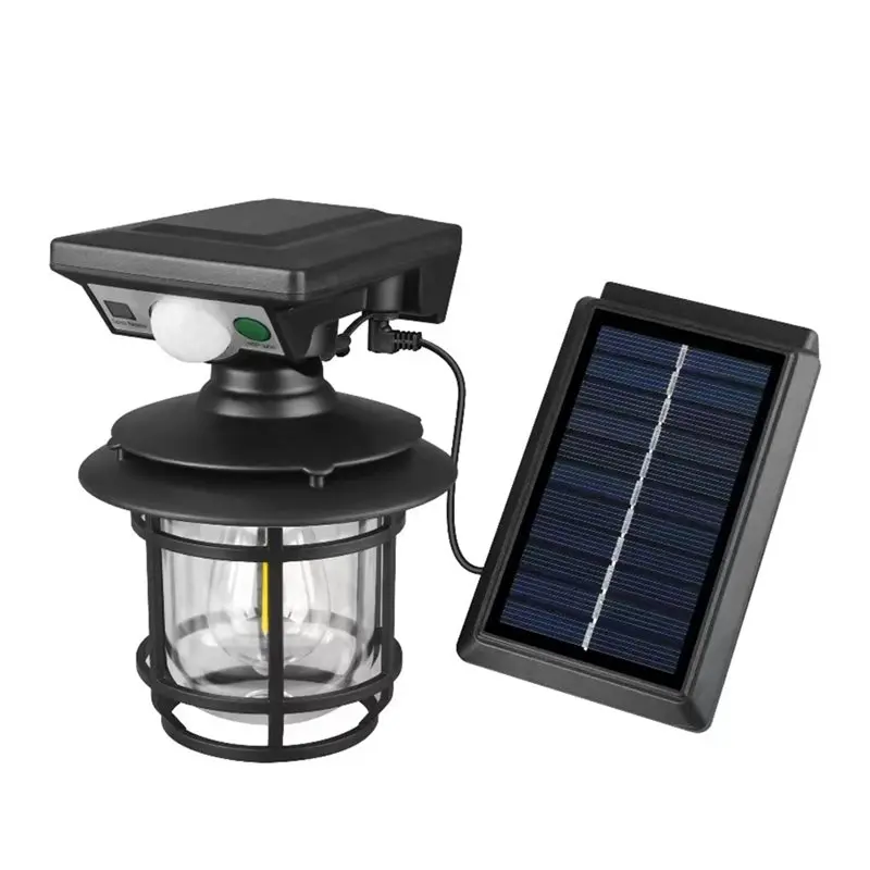 

Солнечный настенный светильник AB41-Exterior Wall Light JD-1578A, уличный, водонепроницаемый, с датчиком движения, для забора, с 3 режимами работы