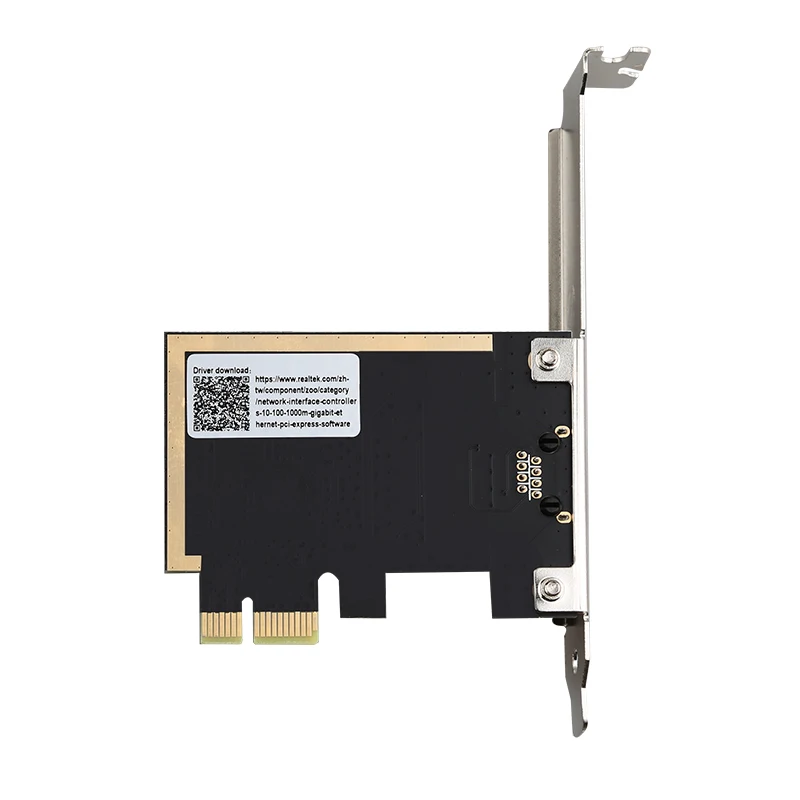 Gigabit Ethernet Pci-express Card LAN Add-On Card Single RJ45 Port 10/100/1000Mbps Plug & Play