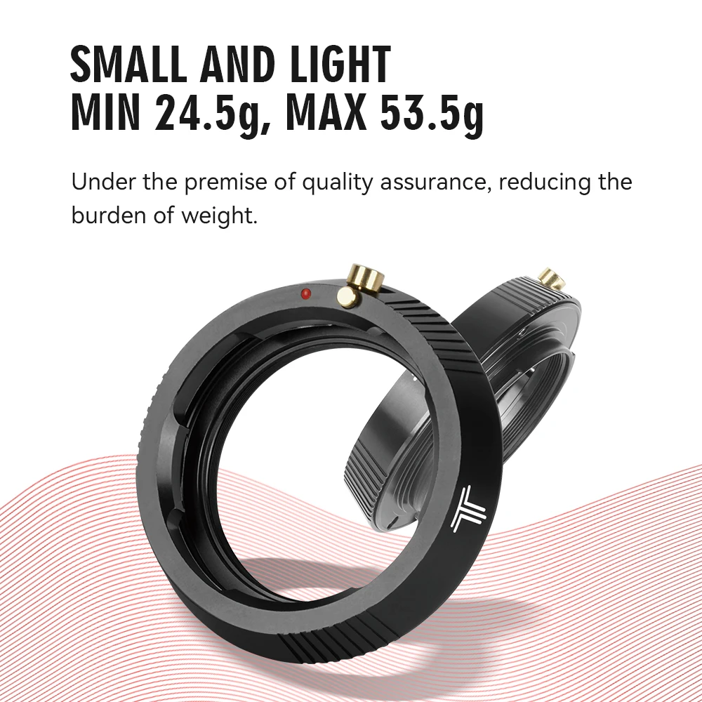 حلقة محول العدسة TTAartisan لعدسة تركيب Leica M إلى Sony E FUJI X/FX GFX Nikon Z Canon R X1D Sigma Lumix Leica L Mount Camera