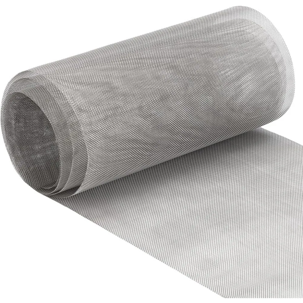Drahtgeflecht aus Edelstahl 304, feinmaschiges Rollfiltersieb, Blechgeflecht für Metallgitter, Gartenlüftungsgitter, Abluftgitter