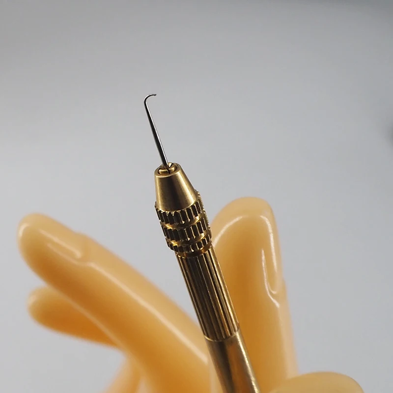Wig Knotted Pins Ventilating Needle for Crochet Hairs On Lace Net Materials — zdjęcie 3
