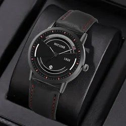 UTHAI H97 Watch For Men Fashion Waterproof  Sports Calendar Simple Original Light Luxury Leather  Student  Quartz Wristwatches