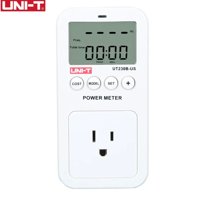 UNI-T UT230B-US wattmeter Voltage Current Cost Frequency Power Meter LCD Energy Consumption  Monitor power socket