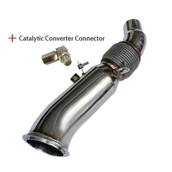 Catless Downpipe For BMW F30 F31 F34 2.0T N20 SS 4