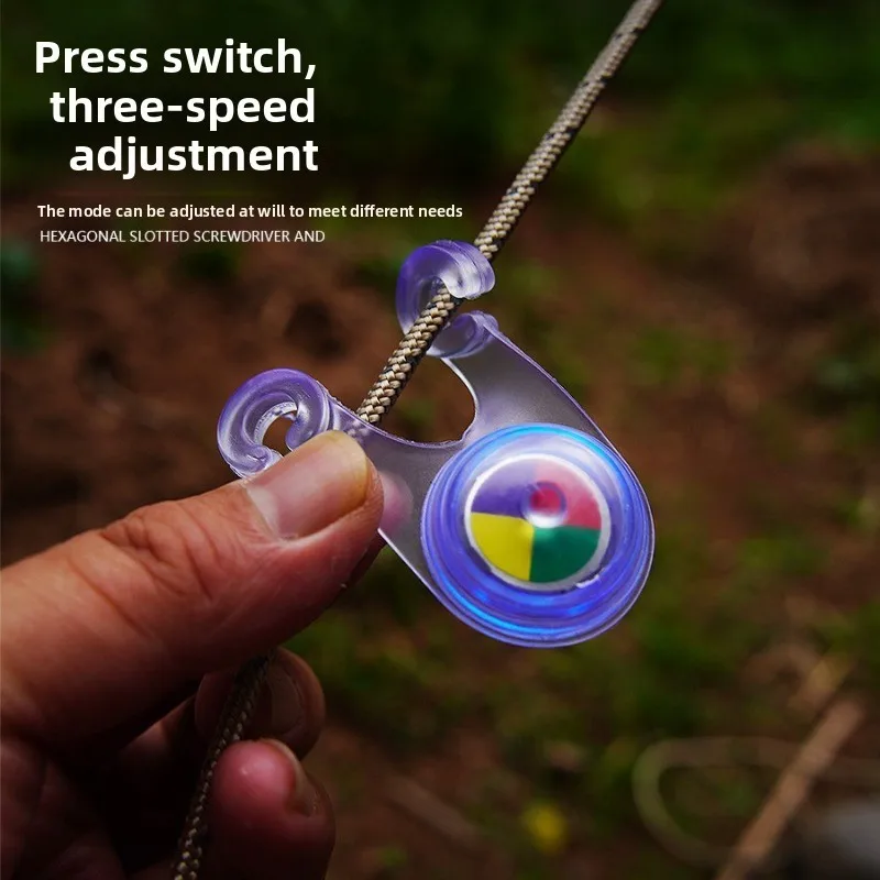 

Camping Decoration Lights: LED Tent String Lights, Backpack & Bicycle Warning Taillights, Silicone Camp Lights