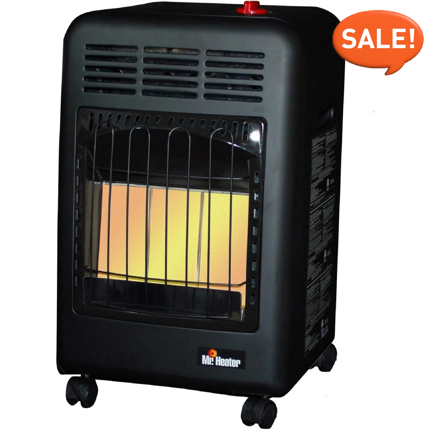 

MH18CH Radiant Cabinet LP Heater,Black