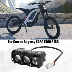 LED Headlight Bar Kit For Surron Sur Ron Sur-Ron Segway X260 X160 S160 Head Light Lamp Switch Plug N Play Waterproof