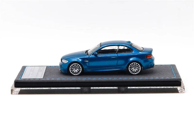 MORTAL 1:64 1M Coupe Blue / Gray Die-Cast Car Model Miniature Gifts