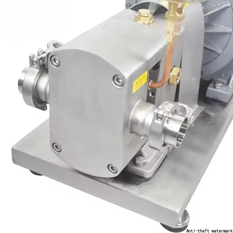 2026 -Made in China receives rave reviews: Stainless steel cam rubber rotary cam pump, cream delivery gear pump with insulation.