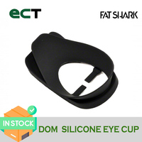 2PCS Silicone Eye Cup Comfortable DOM HD3 HDO ATT Cover Googles Blinder Patch for Fatshark Glasses FPV RC Drone Toys Parts